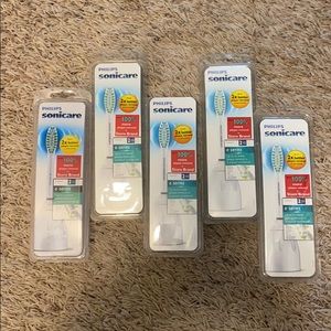 5 unopened 2-pack E-Series  Sonicare Brush Heads